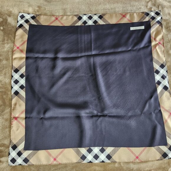 Burberry Authentic Silk Scarf - Picture 1 of 7